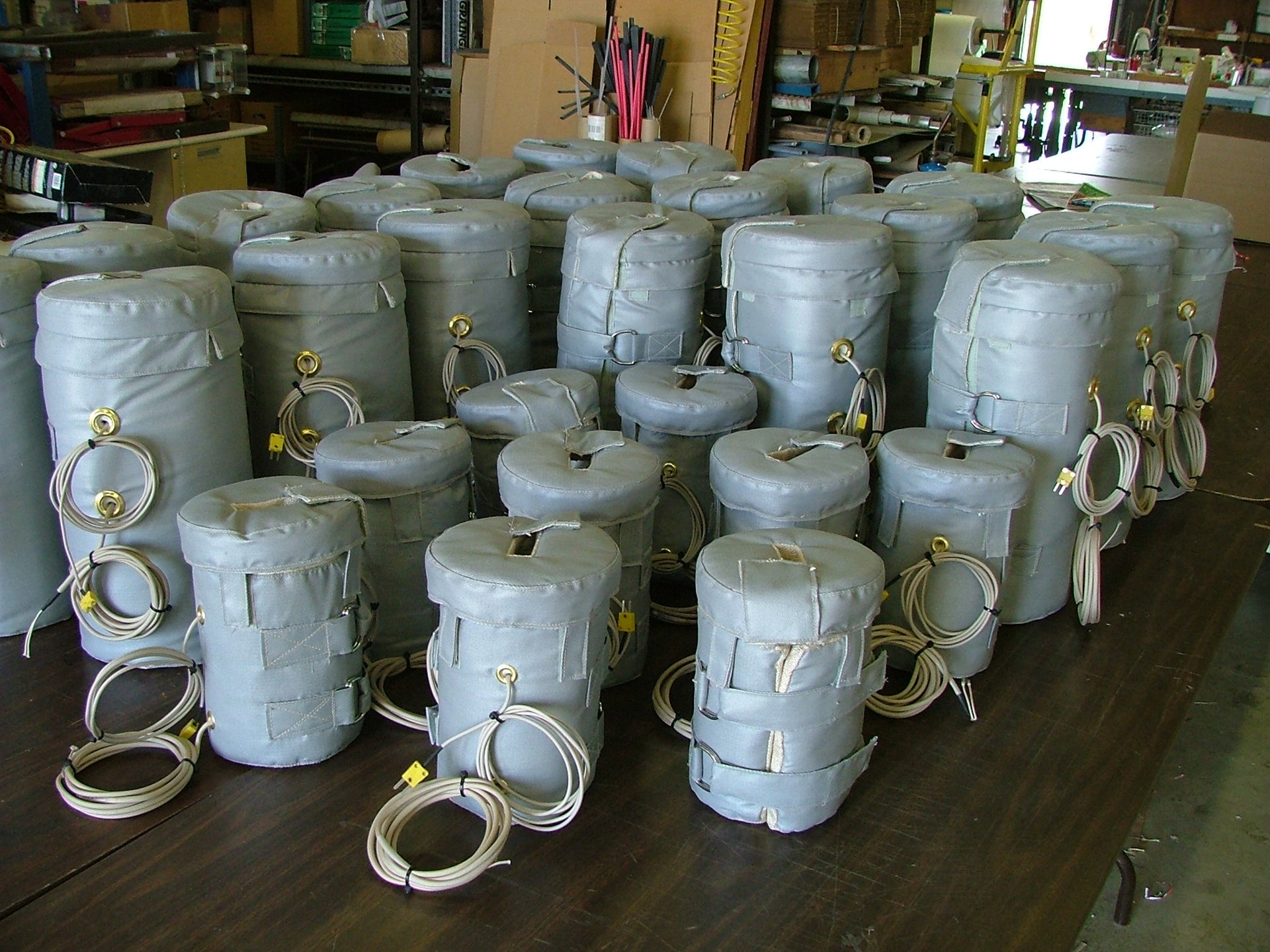 Trace Cable Heating Jackets and Blankets