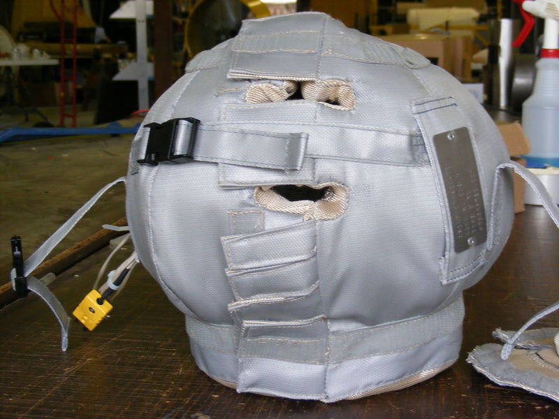 Drum heating blanket