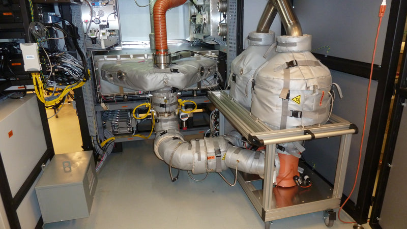 Industrial vessel jacket installation