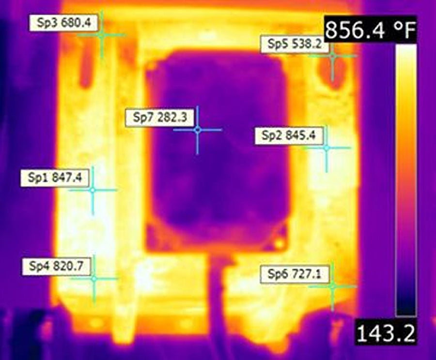 Before: bare, uninsulated surface